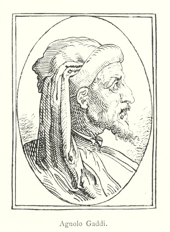 Agnolo Gaddi (Stich) von Italian School