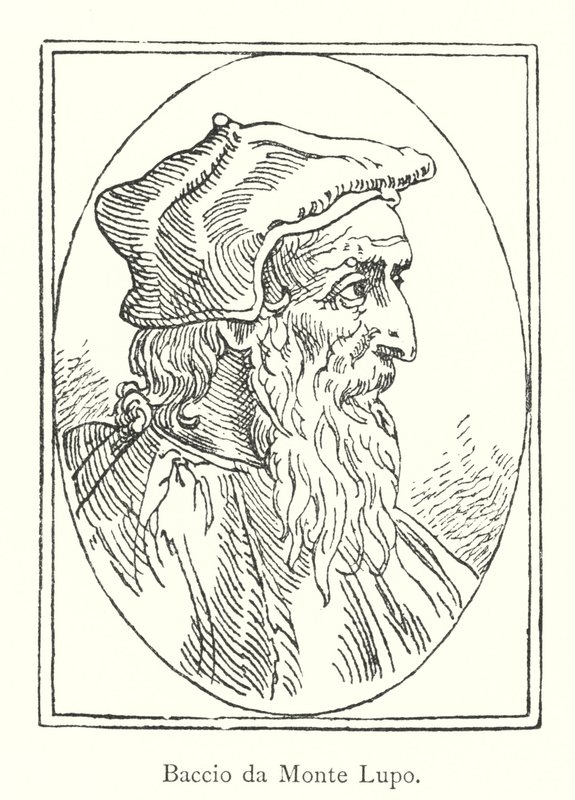 Baccio da Montelupo (Gravur) von Italian School