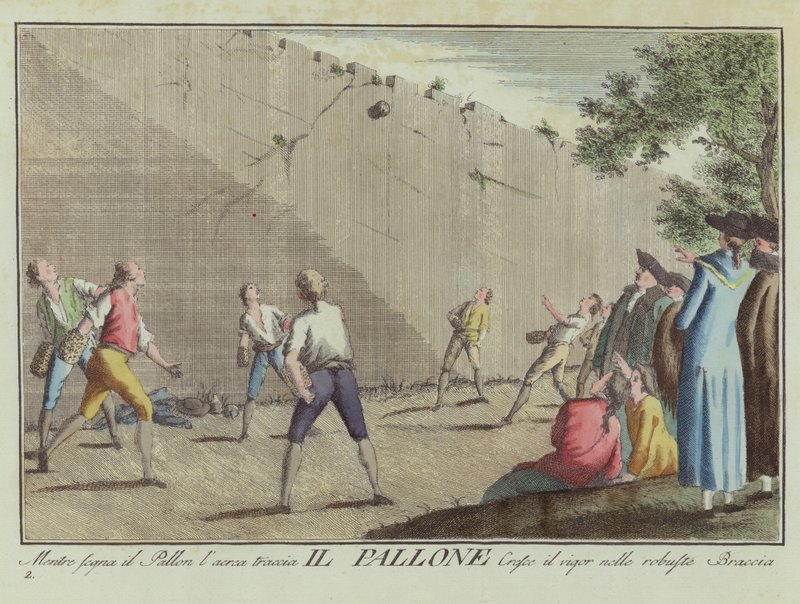 Ballspiel von Italian School