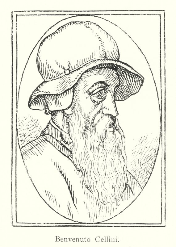 Benvenuto Cellini (Gravur) von Italian School