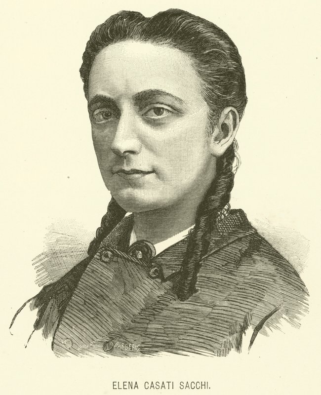 Elena Casati Sacchi (Stich) von Italian School