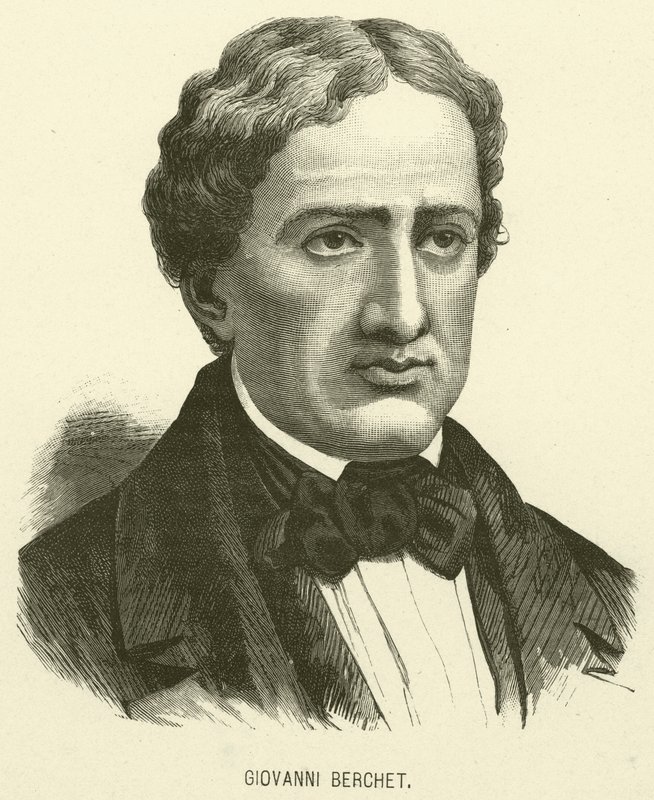Giovanni Berchet (Gravur) von Italian School