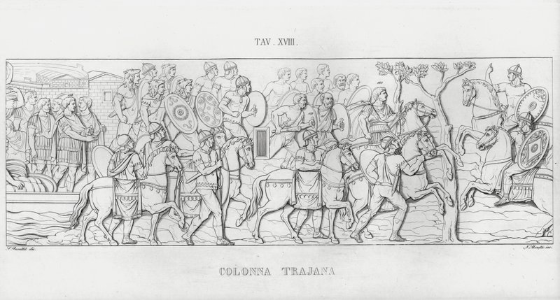 Die Trajanssäule von Italian School