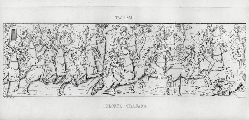 Die Trajanssäule von Italian School