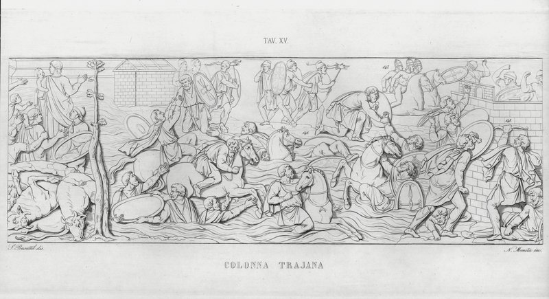 Die Trajanssäule von Italian School