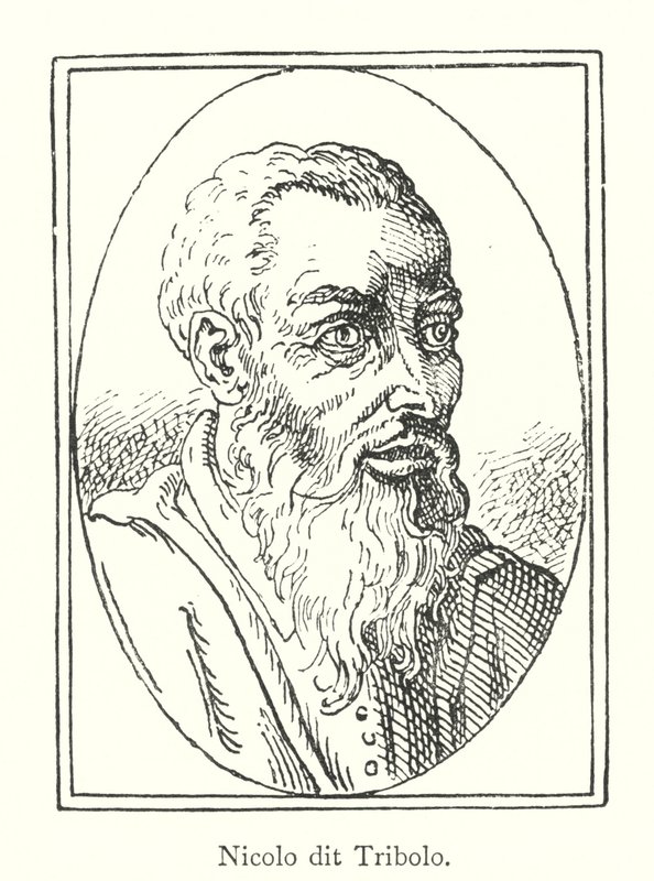 Nicolo genannt Tribolo (Stich) von Italian School