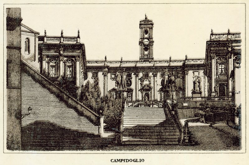 Rom: Kapitol von Italian School