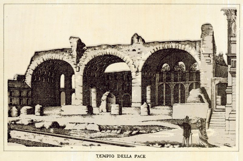 Rom: Tempel des Friedens von Italian School