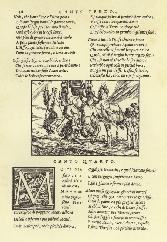 Der Sturz des Phaeton von Italian School