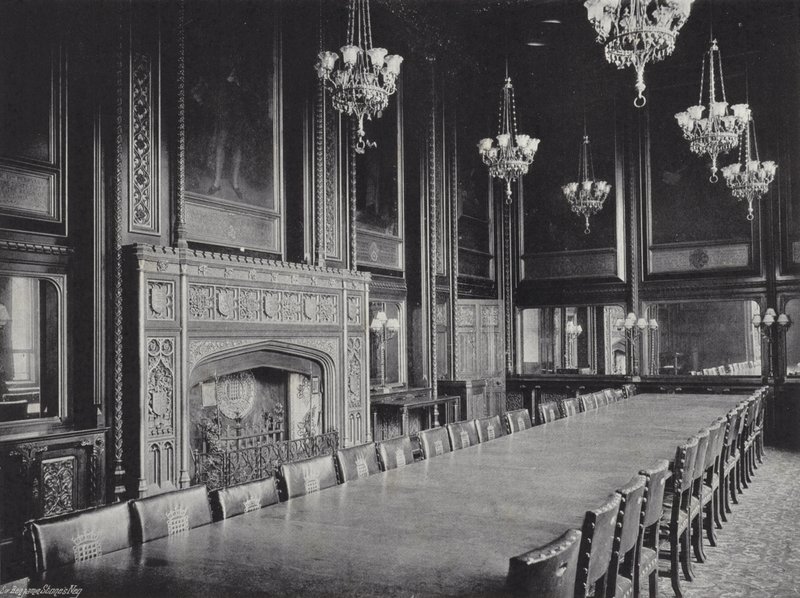 Das Speisezimmer des Sprechers von J. Benjamin Stone