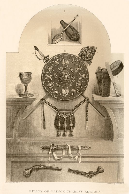 Relikte von Prinz Charles Edward von J.L. Williams