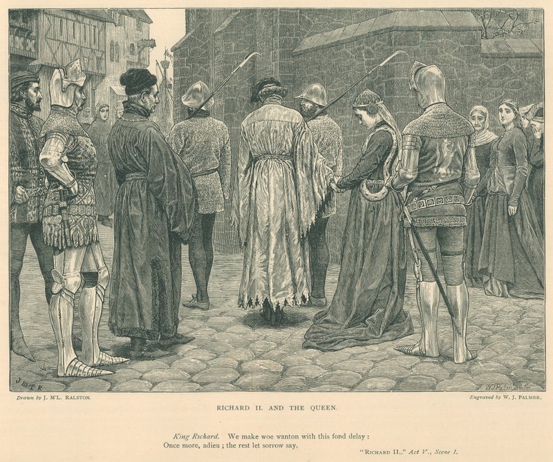 Illustration für König Richard II von J.M.L. Ralston