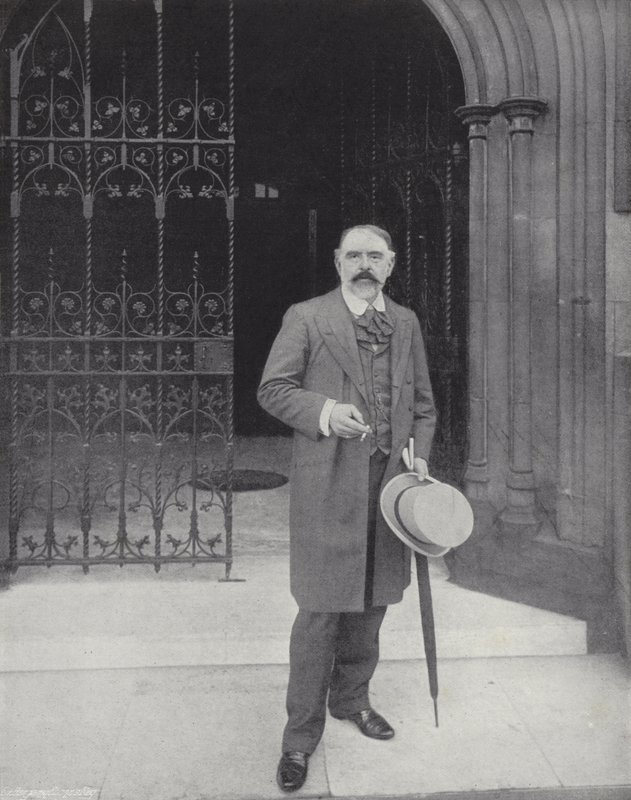 Herr F. Carruthers Gould von J. Benjamin Stone