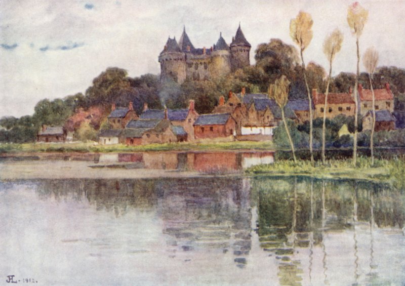 Schloss Combourg von J. Hardwicke Lewis