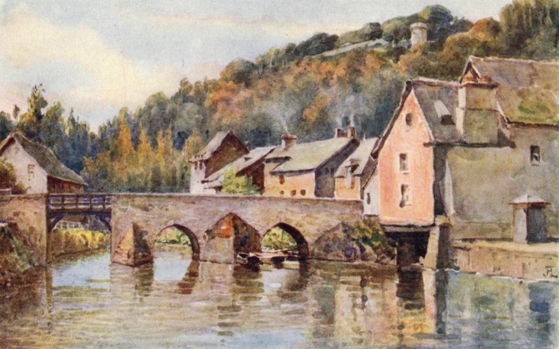 Der Hafen, Dinan von J. Hardwicke Lewis