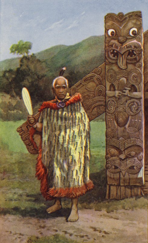 Maori-Häuptling von J. Macfarlane
