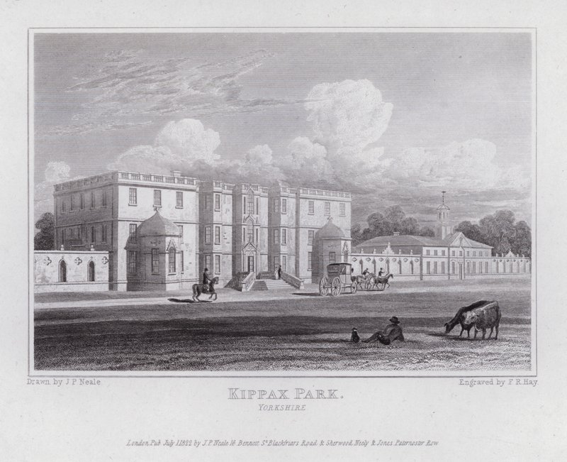 Kippax Park, Yorkshire von John Preston Neale