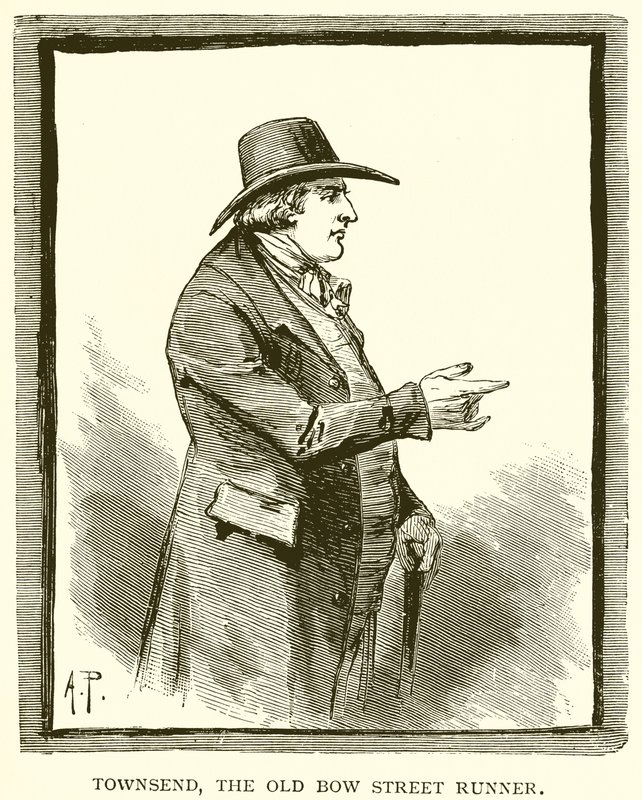 Townsend, der alte Bow Street Runner von J. R. Sinclair