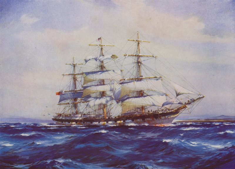 Segelschiff Invercargill von Jack Spurling