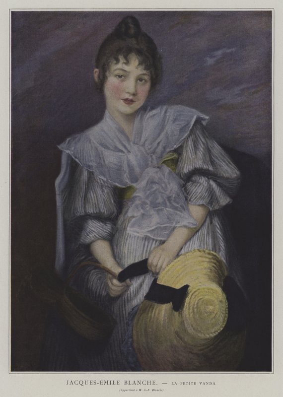 La Petite Vanda von Jacques Emile after Blanche