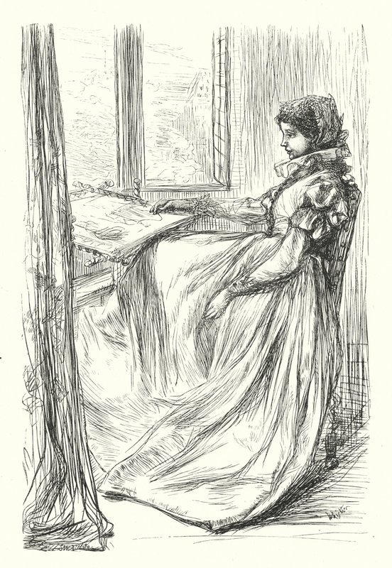 Lady Mabels Liebhaber (Stich) von James Abbott McNeill (after) Whistler