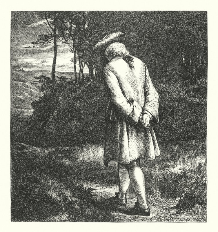 Elegie geschrieben auf einem Landkirchhof von James Dawson Watson