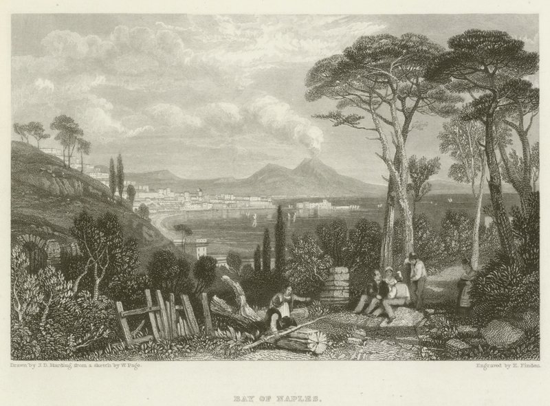 Bucht von Neapel von James Duffield Harding
