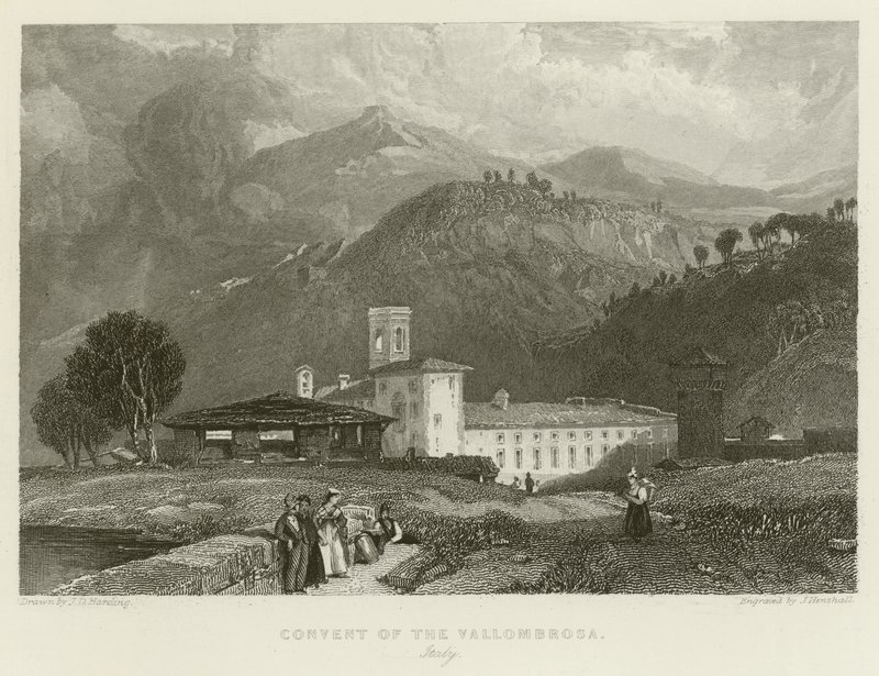 Kloster von Vallombrosa von James Duffield Harding