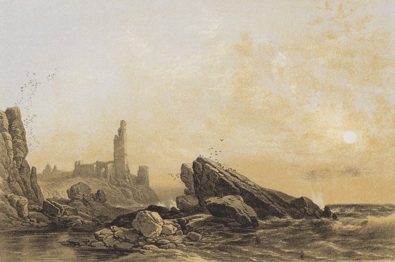 Schloss Dunure von James Duffield Harding