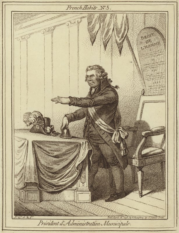 Karikatur von John Horne Tooke von James Gillray