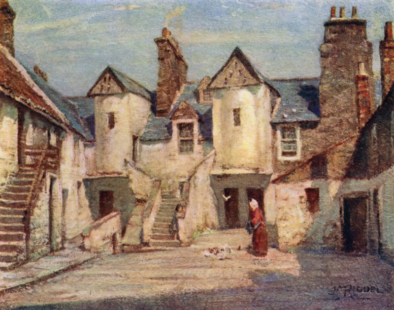 Weißes Pferdegasthaus von James Riddel