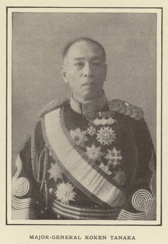 Generalmajor Koken Tanaka von Japanese Photographer