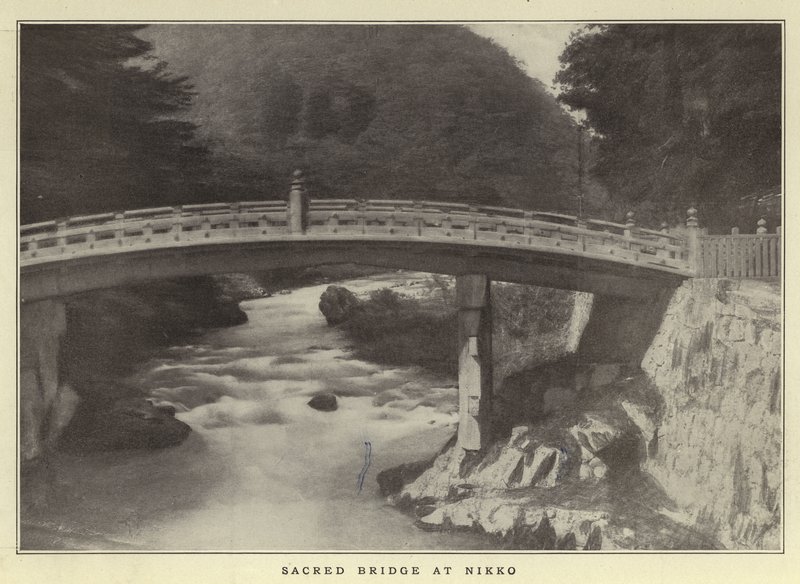Heilige Brücke in Nikko von Japanese Photographer