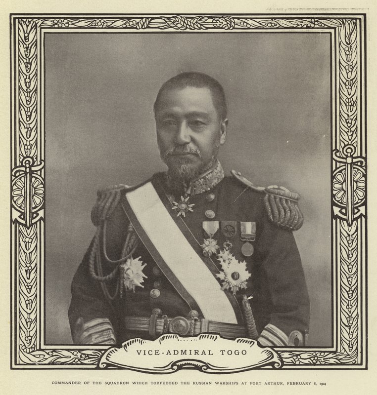 Vizeadmiral Togo von Japanese Photographer