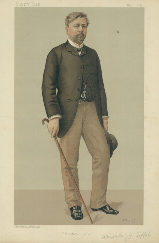 M Alexandre Gustave Eiffel von Jean Baptiste Guth
