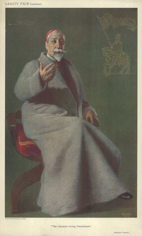 M Anatole France von Jean Baptiste Guth