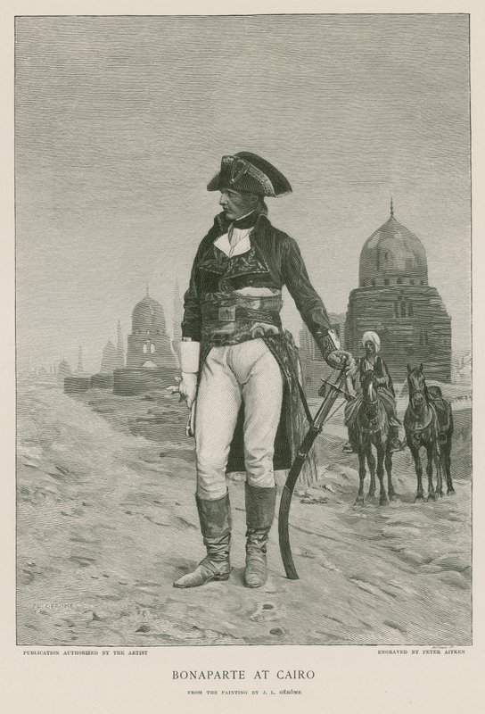 Napoleon in Kairo von Jean Leon Gerome