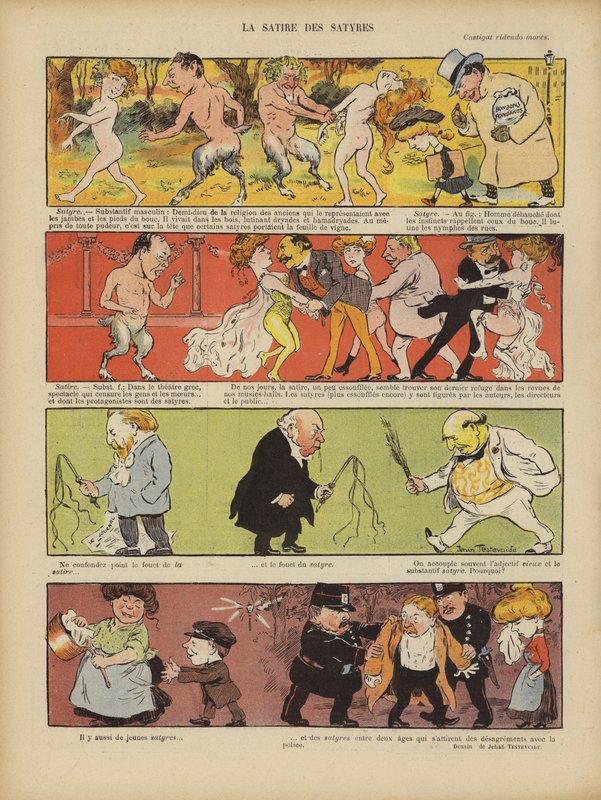 Illustration für Le Rire von Jehan Testevuide