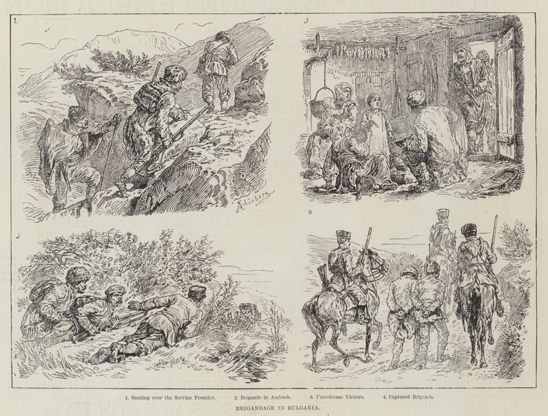 Brigantentum in Bulgarien von Johann Nepomuk Schonberg