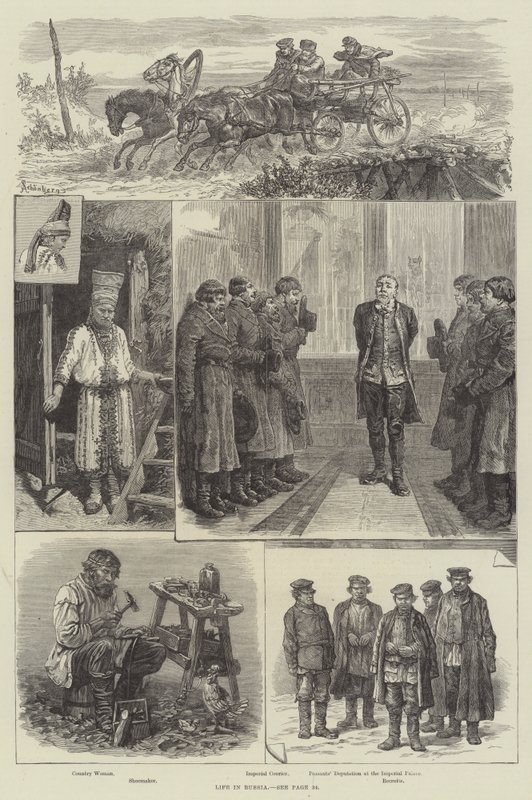 Leben in Russland von Johann Nepomuk Schonberg