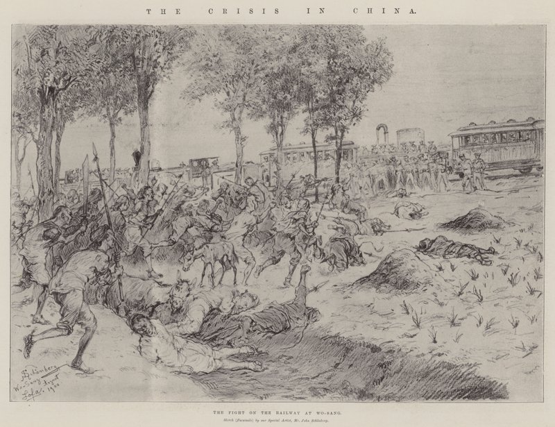 Die Krise in China von Johann Nepomuk Schonberg