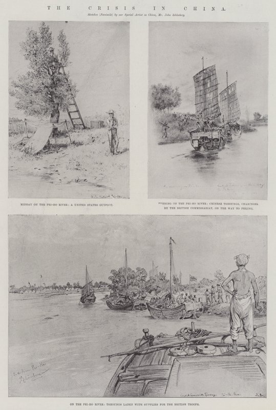 Die Krise in China von Johann Nepomuk Schonberg