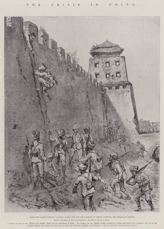 Die Krise in China von Johann Nepomuk Schonberg