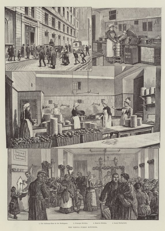 Die Wiener Volksküchen von Johann Nepomuk Schonberg