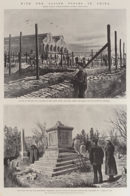 Mit den alliierten Streitkräften in China von Johann Nepomuk Schonberg
