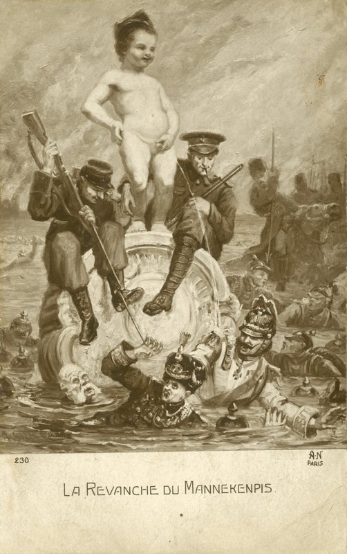 Die Rache des Manneken Pis von Johann Heinrich Wedekind