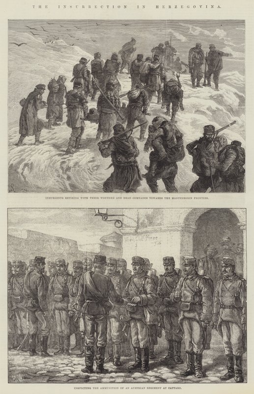 Der Aufstand in der Herzegowina von Johann Nepomuk Schonberg