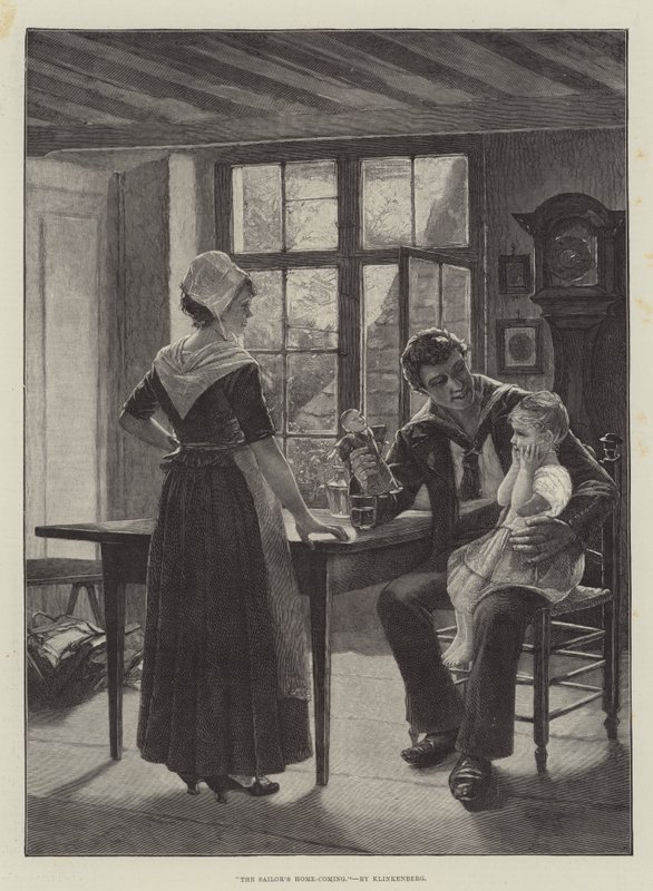 Die Heimkehr des Seemanns von Johannes Karel Christian Klinkenberg