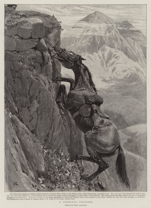 Eine gefährliche Position von John Charlton