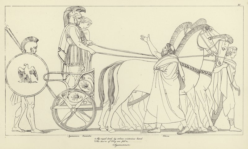 Agamemnon von John Flaxman